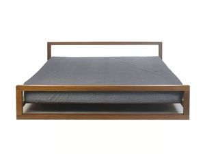 LUMBER - Solid wood double bed _ Air Division